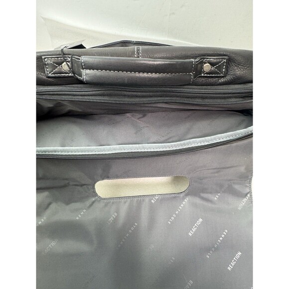Kenneth Cole REACTION Business 16" Colombian Leather Laptop Messenger Bag - Picture 16 of 16
